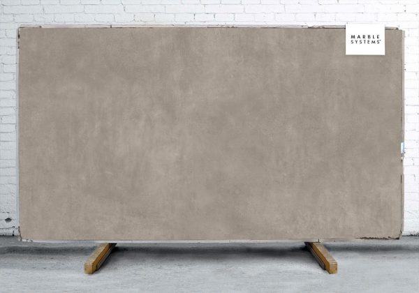 Marble Systems - Concrete Taupe Natural Porcelain Slab 64x128 - YEM00945