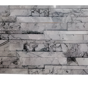 CARRARA WHITE SPLIT FACE FLAT PANEL 6x24