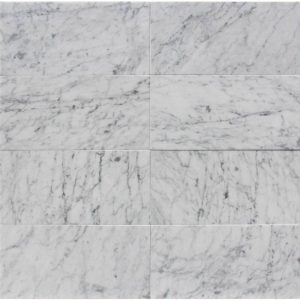 Carrara White Marble Tile 18X18 POLISHED- Icontile - 301818135