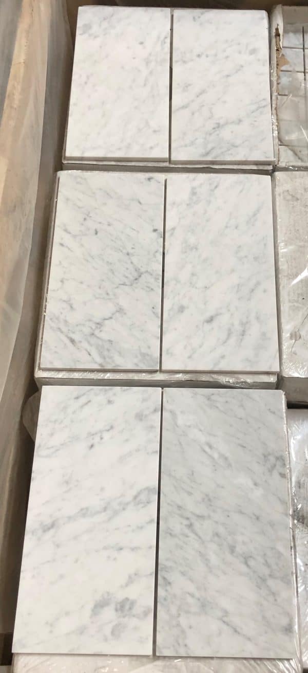 Carrara White Marble Tile 3X6 POLISHED  - 3036135 - Image 6