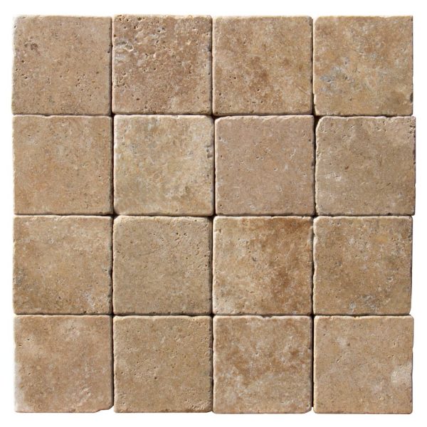 Chocolate Brown Tumbled Tile  - 224499 - Image 2