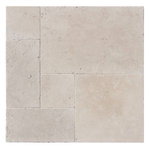 Cordoba Cream (Light) French Pattern Tumbled Tiles - Icontile - 213099