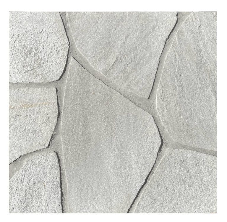 Glacier White Flagstone - Icontile - FLAG67NAT