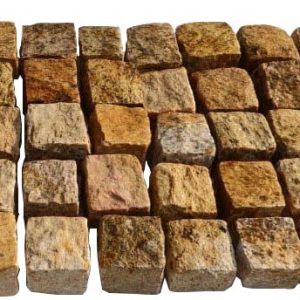 Gold Cobblestone 4X8 - Icontile - COB48GOLD