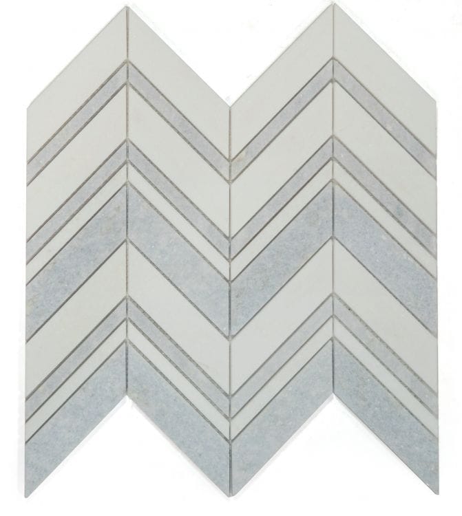 M3766, CHEVRON CRYSTAL OCEAN MOSAIC