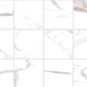 MOSAIC CALACATTA (SQUARE) BRONZE - SATIN MATTE - 2x2