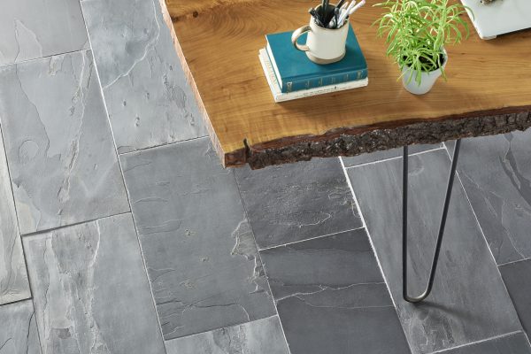 Andhra Black 12  x 24  Gauged Slate Tile - SLTANDBLK1224G - Image 2