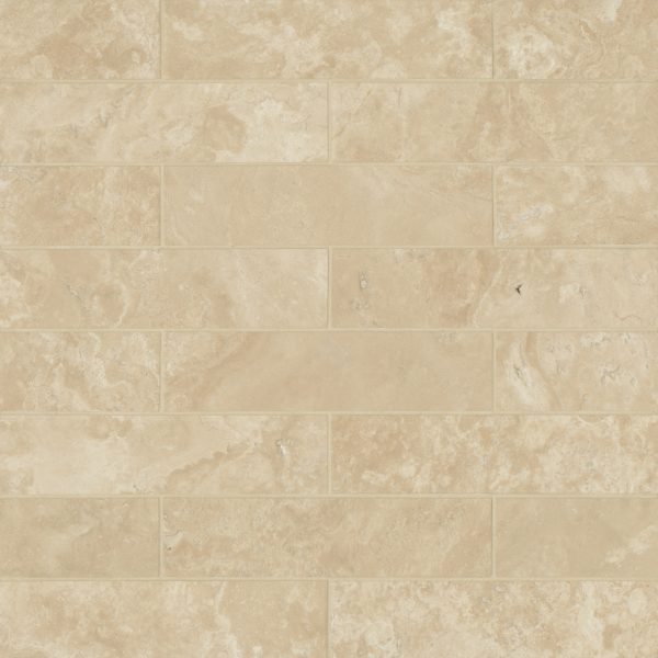 Durango 3  x 12  Brushed Travertine Tile - Straight Edge - 100000514