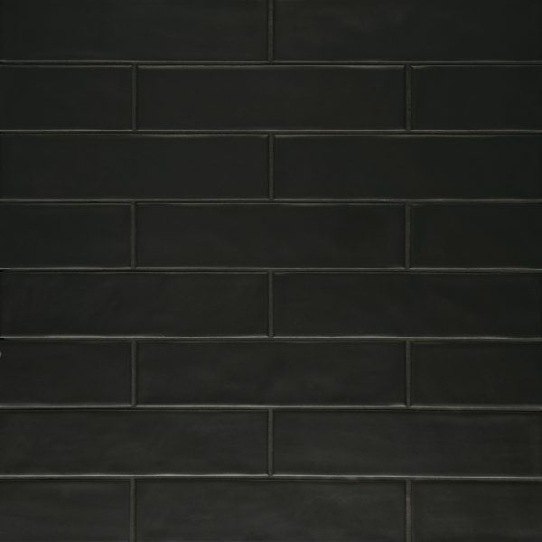 Clara 2.75  x 11  Matte Porcelain Tile in Noir - 100000802