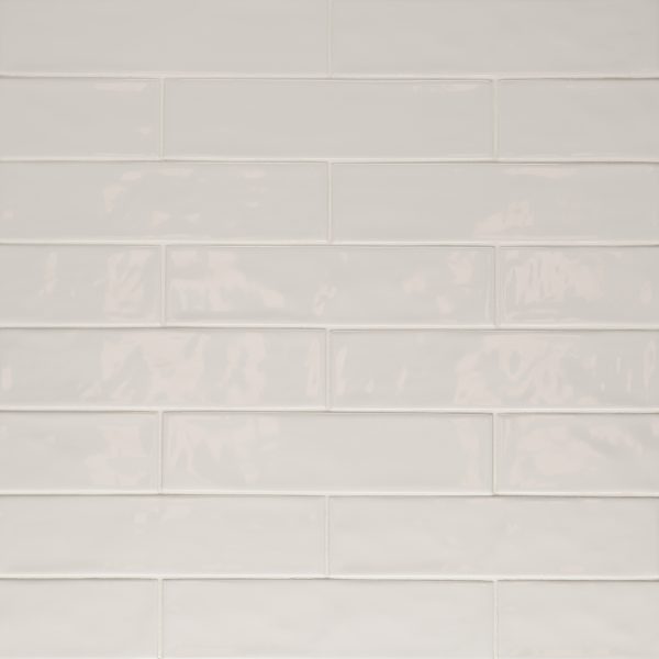 Clara 2.75  x 11  Glossy Porcelain Tile in Grey - 100000805