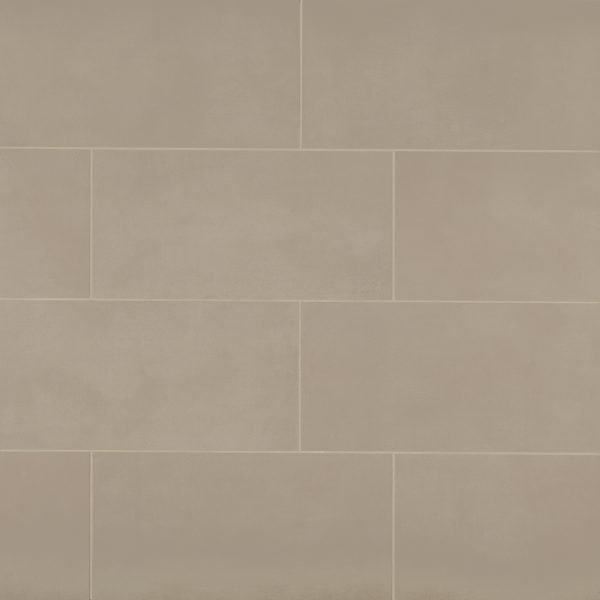 Sahara 12  x 24  Matte Porcelain Tile in Taupe - 100001007