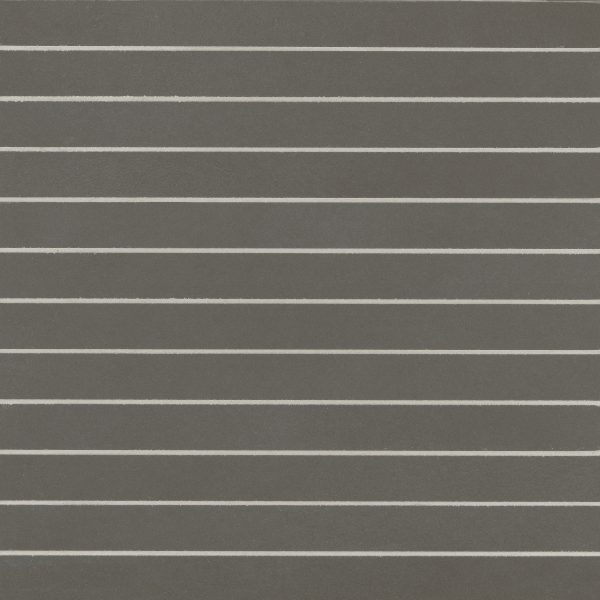 Sahara 1  x 12  Matte Porcelain Mosaic Tile in Dark - 100001064