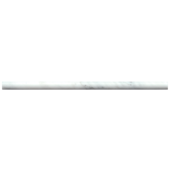 Monet .5 x 12 Honed Marble Trim in White Carrara - 100001388