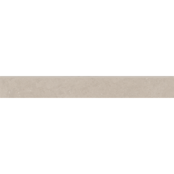 Thaddeus 3 x 24 Matte Porcelain Bullnose Trim in Creme - 100002866