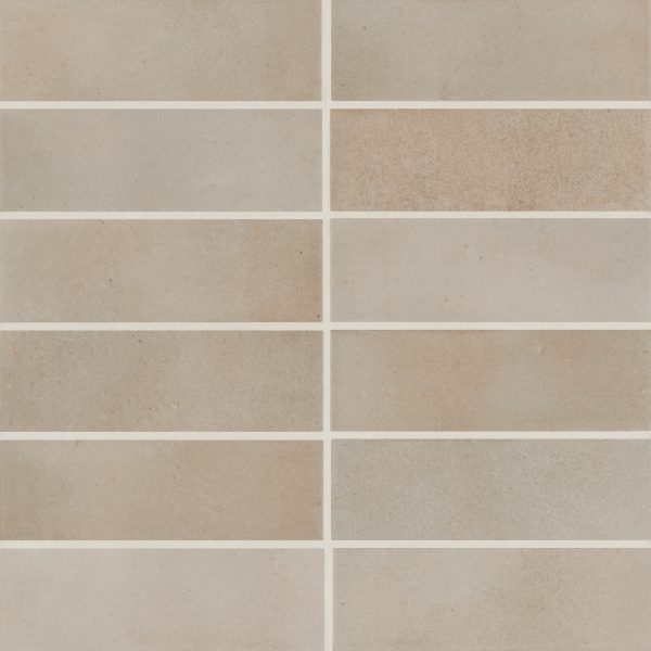 Celine 2  x 6  Matte Porcelain Floor & Wall Tile in Taupe - 100003113