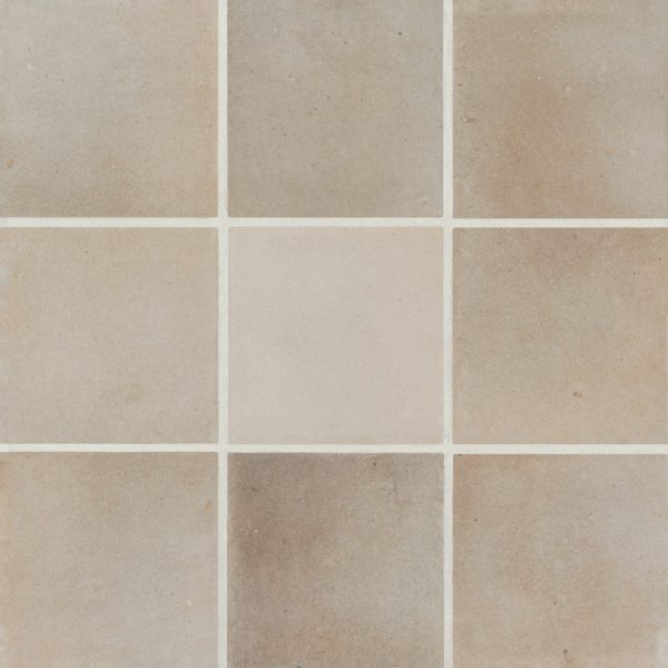 Celine 4  x 4  Matte Porcelain Floor & Wall Tile in Taupe - 100003127