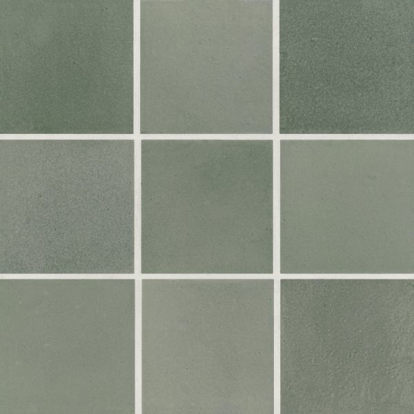 Celine 4  x 4  Matte Porcelain Floor & Wall Tile in Sage - 100003129