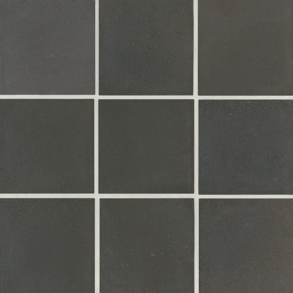 Celine 4  x 4  Matte Porcelain Floor & Wall Tile in Black - 100003131