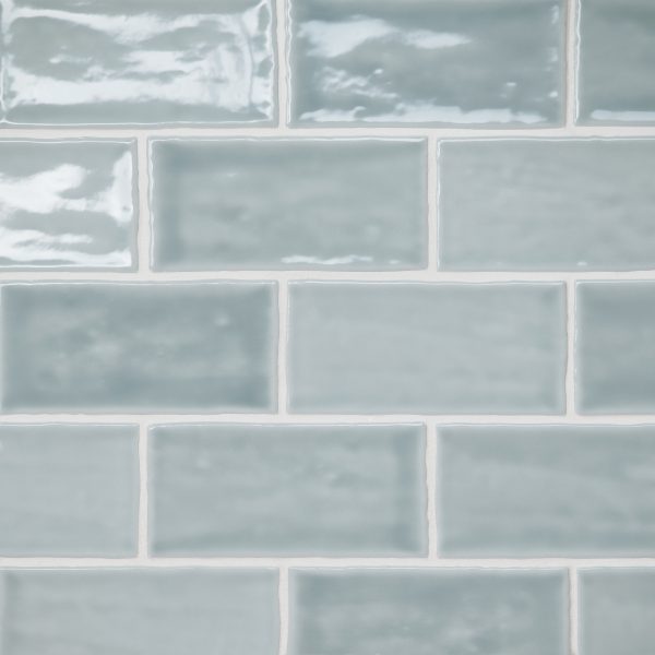 Marin 2.5  x 5  Ceramic Wall Tile in Misty Blue - 100003153