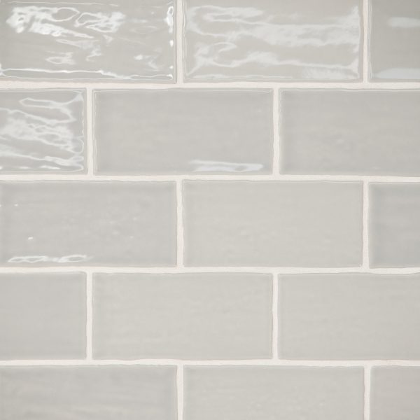 Marin 2.5  x 5  Ceramic Wall Tile in Pebble Gray - 100003158