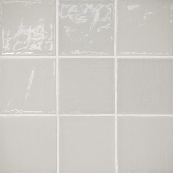 Marin 4  x 4  Ceramic Wall Tile in Pebble Gray - 100003167