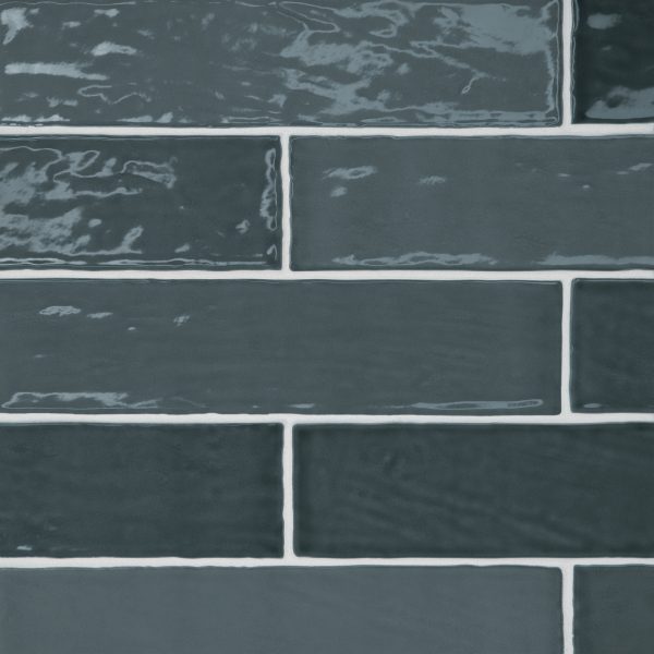 Marin 2.5  x 10  Ceramic Wall Tile in Midnight Tide - 100003172