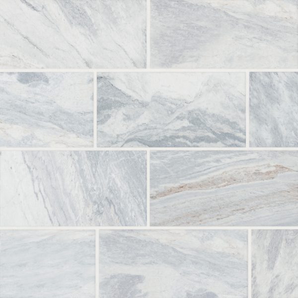 Glorious Blue 12  x 24  Honed Marble Tile - 100003190