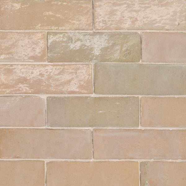 Zagora 2  x 6  Glossy Zellige Field Tile in Ivoire - 100003204