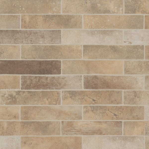 Montana 2.25  x 10  Matte Brick-Look Porcelain Field Tile in Flathead - 100004008