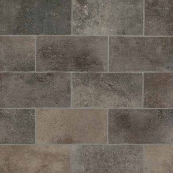 Montana 5  x 10  Matte Brick-Look Porcelain Field Tile in Rock Creek - 100004020