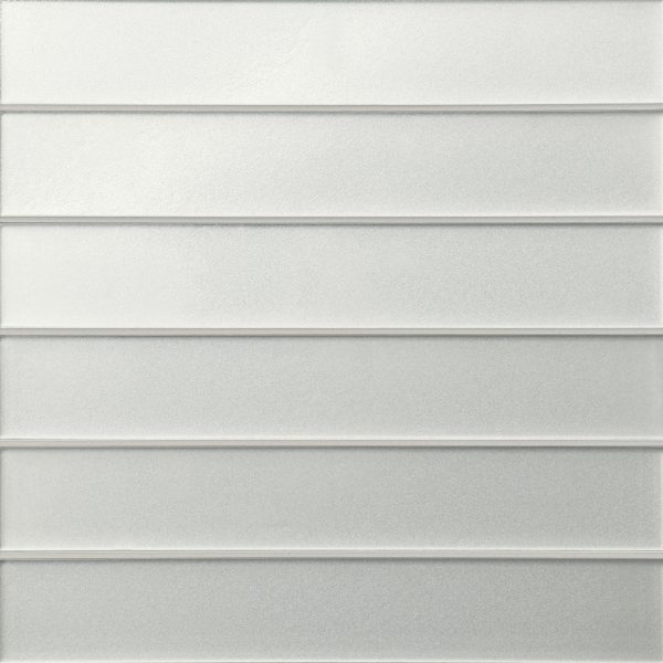 Kaikos 2  x 12  Matte Glass Field Tile in Pearl - 100004050