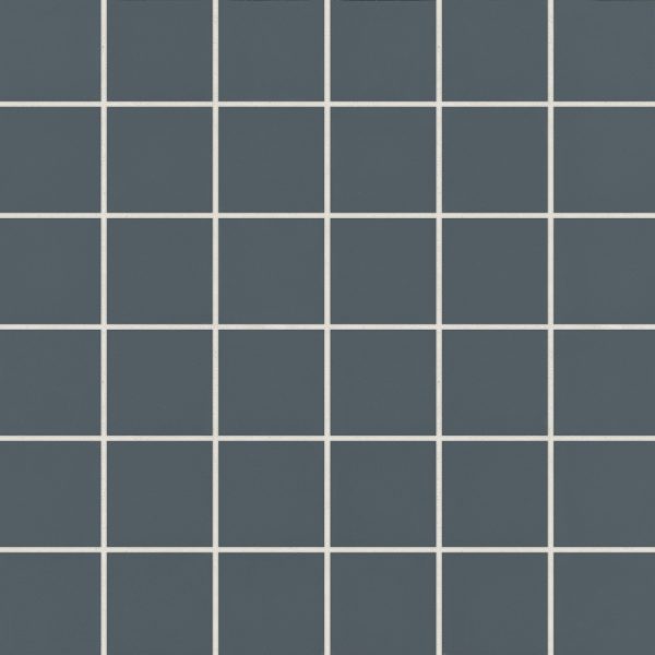 Marin 2  x 2  Square Matte Porcelain Mosaic in Midnight Tide - 100004797