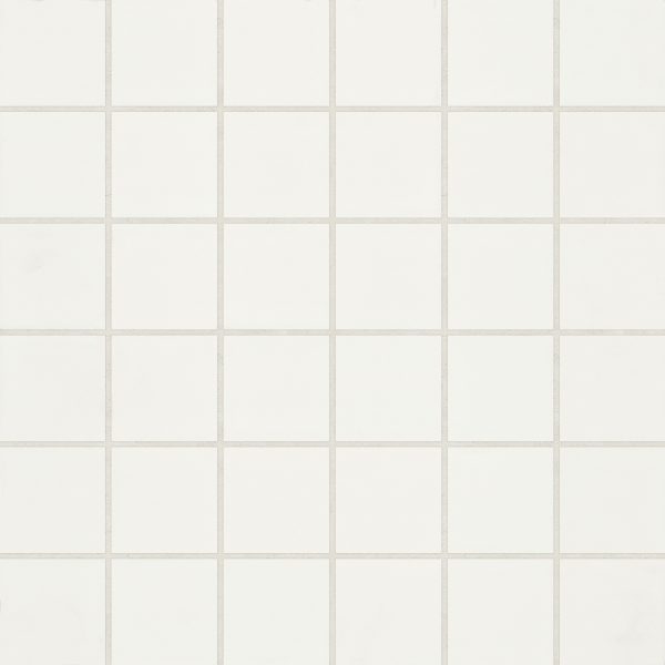 Marin 2  x 2  Square Matte Porcelain Mosaic in Pearl White - 100004803