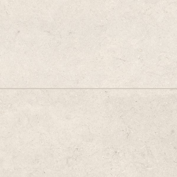 Poetry Stone 24  x 48  Matte Porcelain Field Tile in Ivory - 100005403