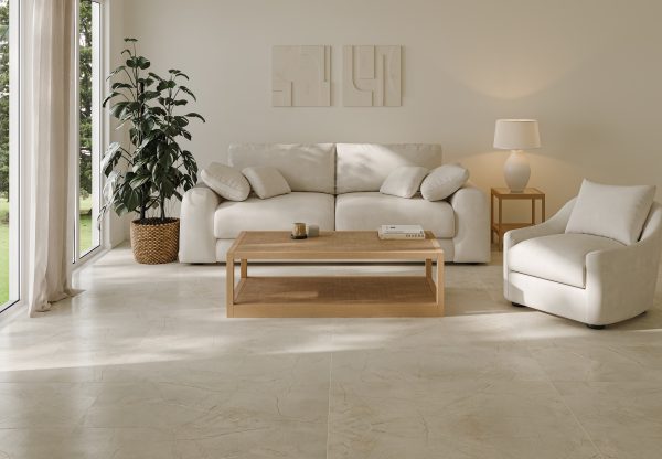 Crema Marfil 24  x 48  Satin Porcelain Field Tile - 100005415 - Image 2