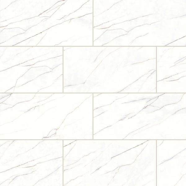 Shandar 12  x 24  Matte Porcelain Field Tile with Carving in Viber Red - 100005452