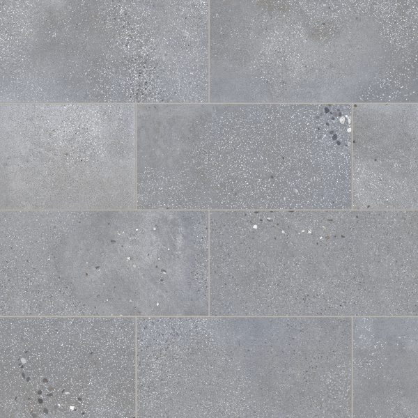 Area 51 12  x 24  Matte Porcelain Field Tile in Steel - 100005489