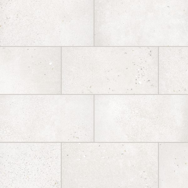 Area 51 12  x 24  Matte Porcelain Field Tile in White - 100005490