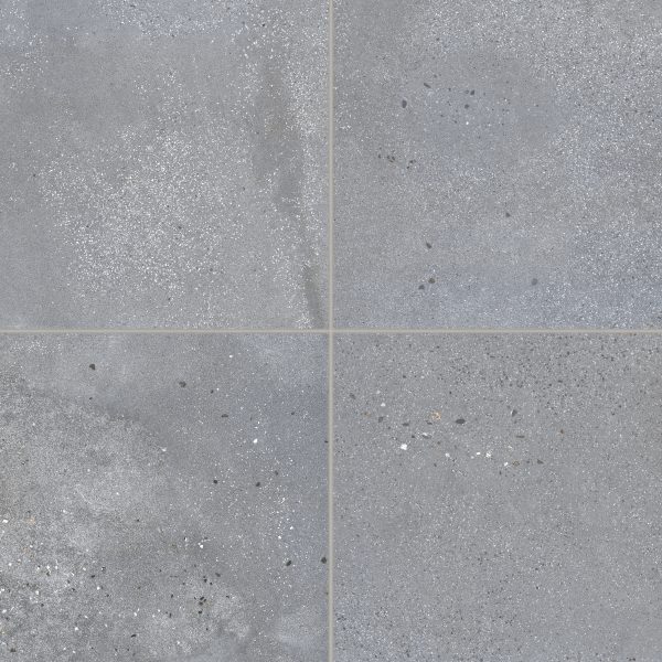 Area 51 24  x 24  Matte Porcelain Field Tile in Steel - 100005493