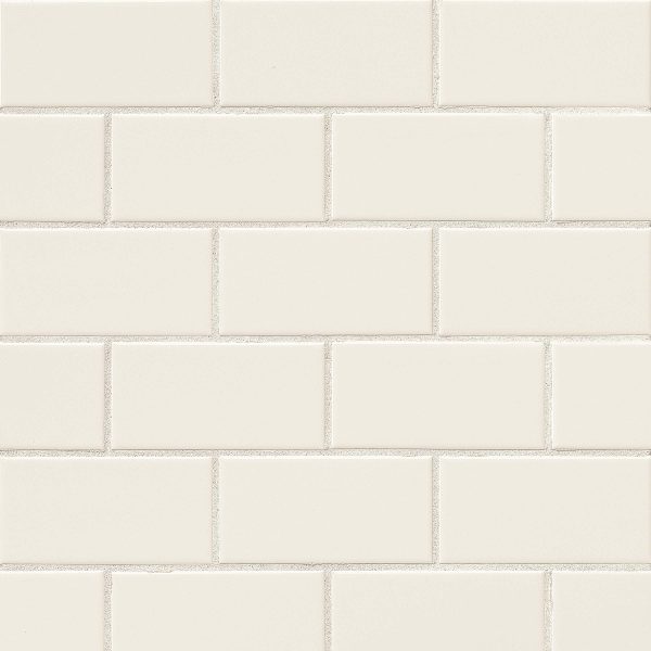 Traditions 3  x 6  Glossy Ceramic Tile in Biscuit - CERTRABIS36B