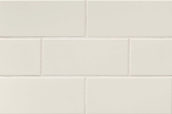 Traditions 4  x 10  Matte Ceramic Tile in Biscuit - CERTRABIS410M