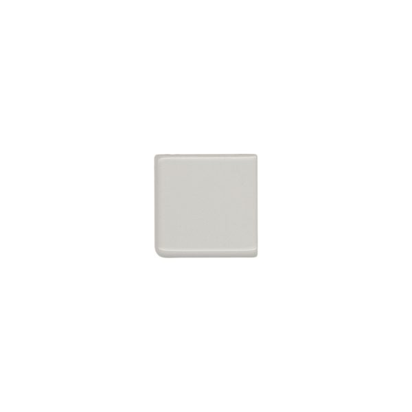 Traditions 2 x 2 Glossy Ceramic Bullnose Corner in Tender Gray - CERTRATENSN4269B