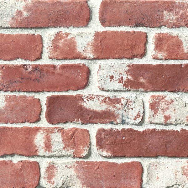 Avondale 2  x 8  Antik Matte Brick Tile in Used Red - DECAVOUSR28