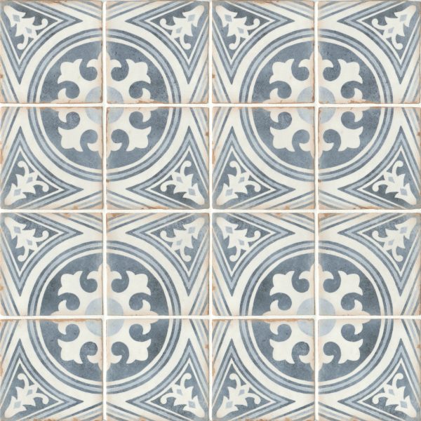 Casablanca 5  x 5  Matte Ceramic Tile in Anfa - DECCASANF55M