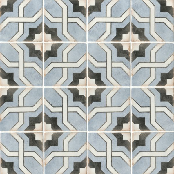 Casablanca 5  x 5  Matte Ceramic Tile in Attia - DECCASATT55M