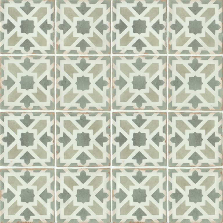 Casablanca 5  x 5  Matte Ceramic Tile in Malik - DECCASMAL55M