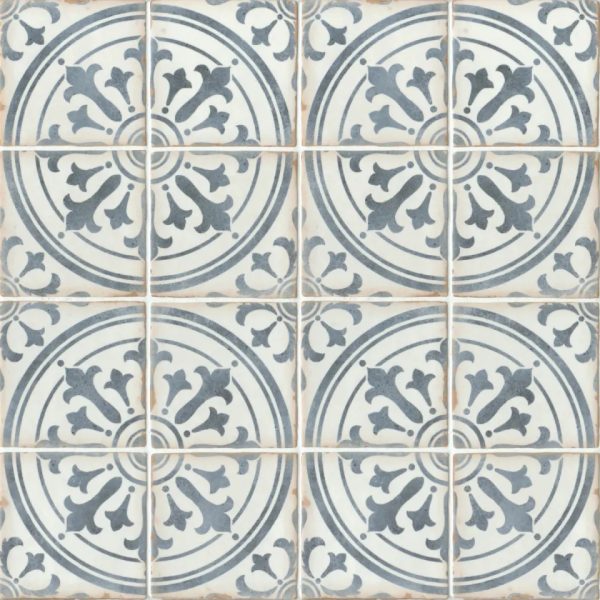 Casablanca 5  x 5  Matte Ceramic Tile in Ziane - DECCASZIA55M