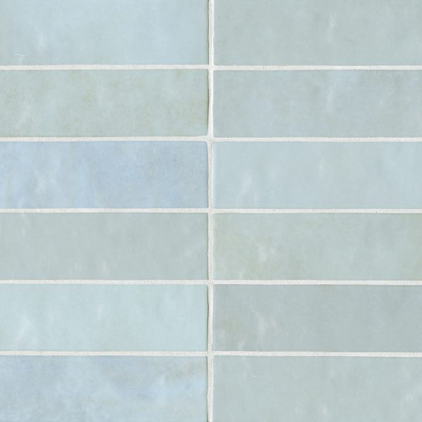 Cloe 2.5  x 8  Ceramic Tile in Baby Blue - DECCLOBAB28G