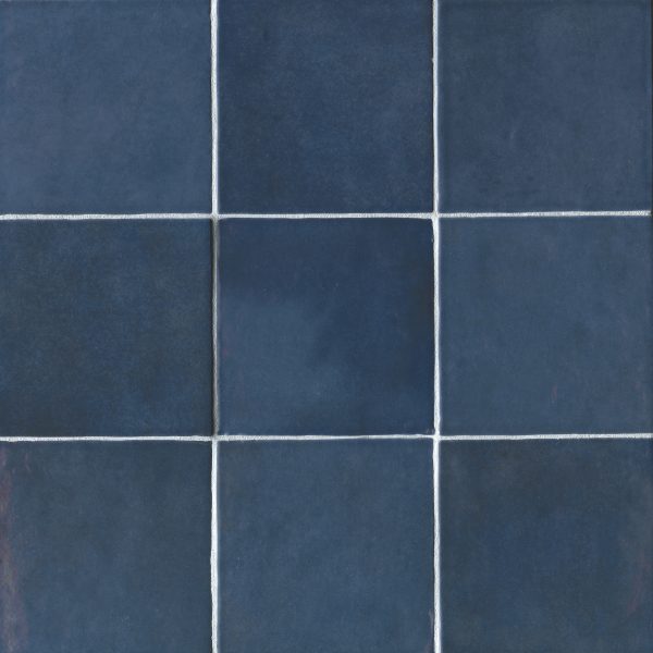 Cloe 5  x 5  Ceramic Tile in Blue - DECCLOBLU55G