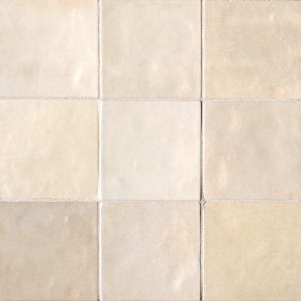 Cloe 5  x 5  Ceramic Tile in Creme - DECCLOCRE55G